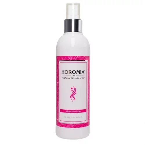 Textielspray Muschi e Loto 250ml huisparfum roomspray - Horomia