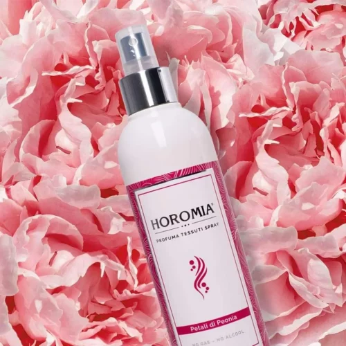 Textielspray Petali di Peonia 250ml huisparfum roomspray - Horomia