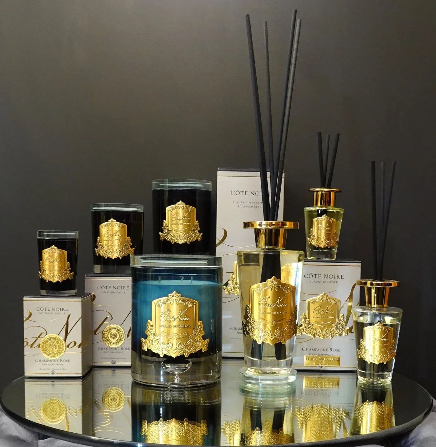 Cote Noire goud - interiorscent.nl