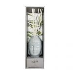 Geurstokjes keramische Buddha 100ml grijs - in cadeauverpakking