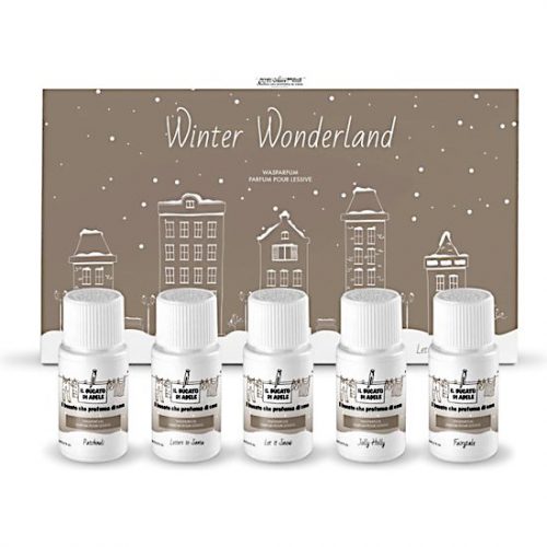 Cadeaupakket 5x20ml wasparfum Winter Wonderland - Il Bucato di Adele