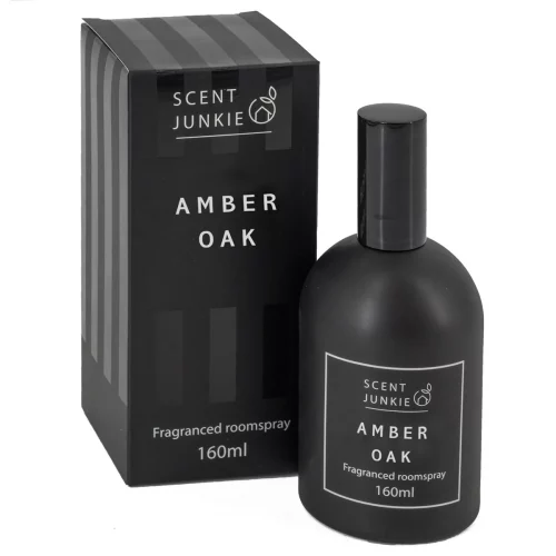 Roomspray Amber Oak 160ml - huisparfum interieurspray - Scent Junkie