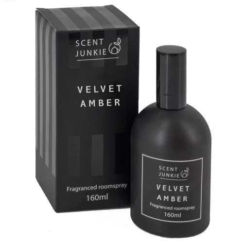 Roomspray Velvet Amber 160ml - huisparfum interieurspray - Scent Junkie