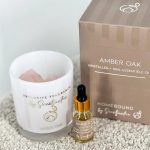 Geur kristallen Amber Oak met 15ml geurolie - interieurparfum - Scent Junkie