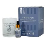 Geur kristallen Fresh Linen met 15ml geurolie - Scent Junkie