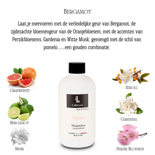 Wasparfum Bergamot 250ml - Labryce