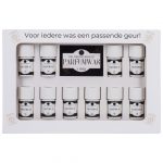 Wasparfum cadeaupakket 10x 15ml - Parfumwas De Heerlijkheid