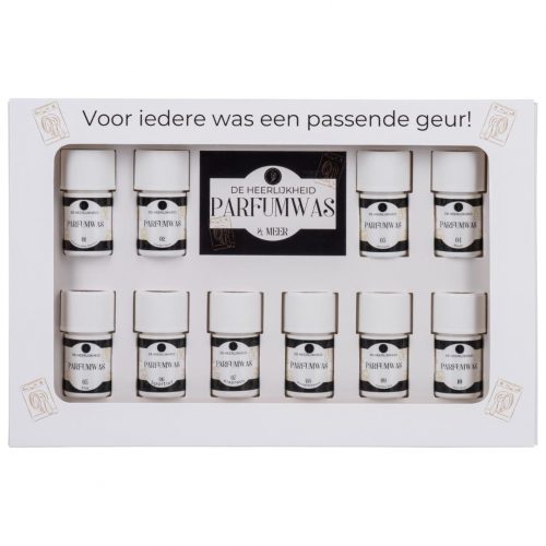 Wasparfum cadeaupakket 10x 15ml - Parfumwas De Heerlijkheid