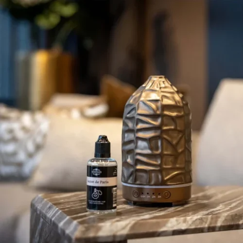 Aroma diffuser Brons 100ml Chiselled keramisch - ScentChips