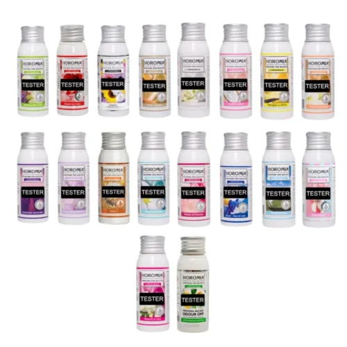 Wasparfum proefpakket met 18 flesjes van 50ml - Horomia